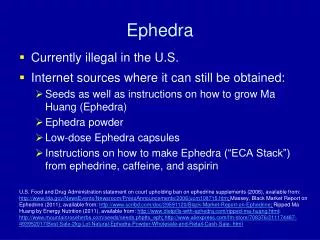 Ephedra