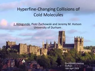 Hyperfine-Changing Collisions of Cold Molecules