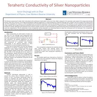 Terahertz Conductivity of Silver Nanoparticles