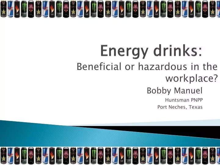 energy drinks