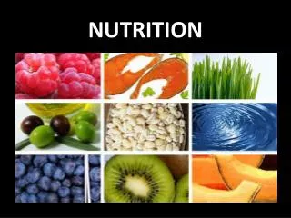 NUTRITION