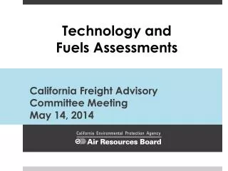 California Freight Advisory Committee Meeting May 14, 2014