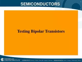 SEMICONDUCTORS