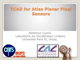 TCAD for Atlas Planar Pixel Sensors