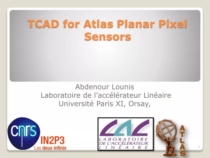 tcad for atlas planar pixel sensors