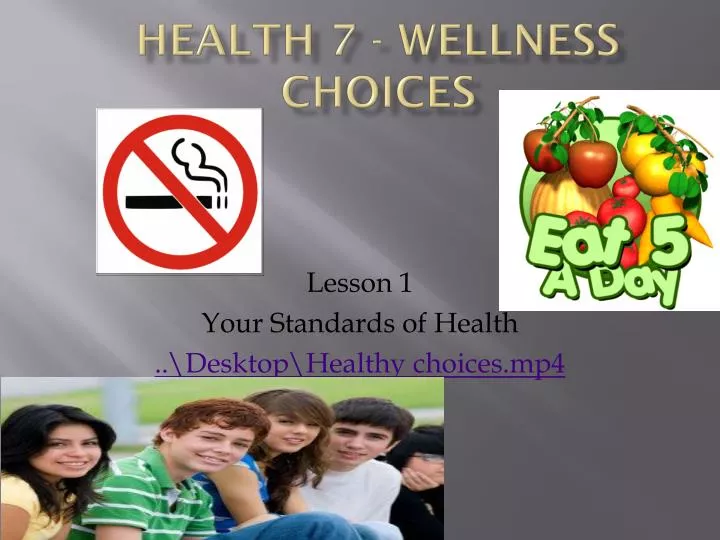 health 7 wellness choices