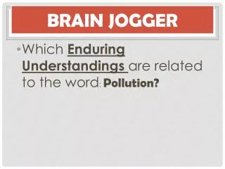 Brain Jogger