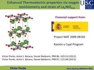 Enhanced Thermoelectric properties via oxygen non- stoichiometry and strain of La 2 NiO 4+ ?
