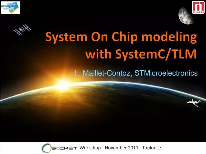 system on chip modeling with systemc tlm
