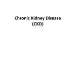 Chronic Kidney Disease (CKD) - slide 1