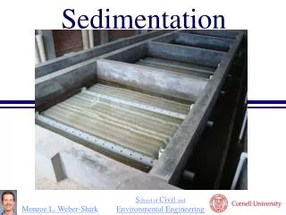 Sedimentation