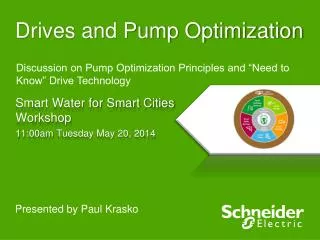 Drives and Pump Optimization