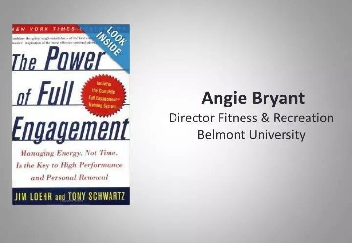 angie bryant director fitness recreation belmont university