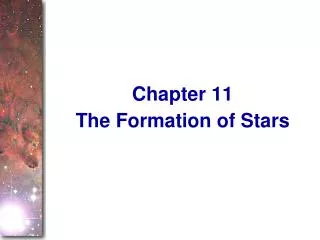 The Formation of Stars