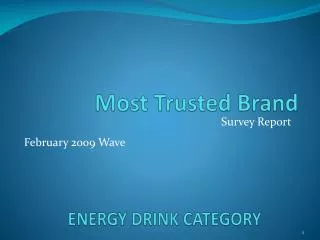ENERGY DRINK CATEGORY