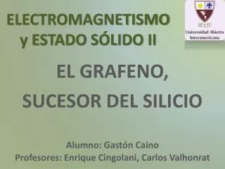 electromagnetismo y estado s lido ii