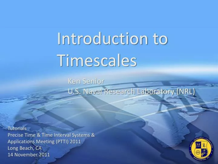 introduction to timescales