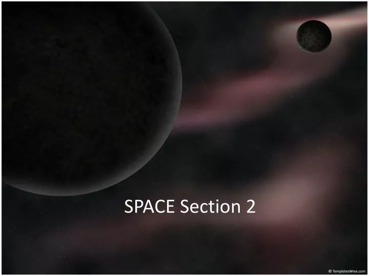 space section 2