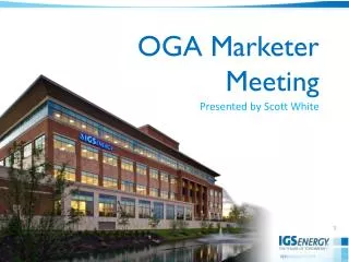 OGA Marketer Meeting