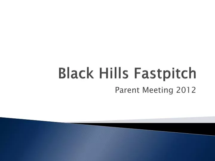 black hills fastpitch