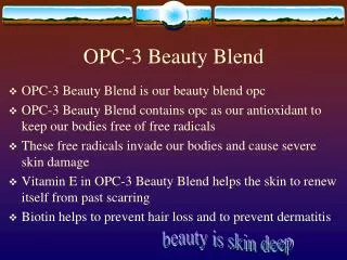 OPC-3 Beauty Blend