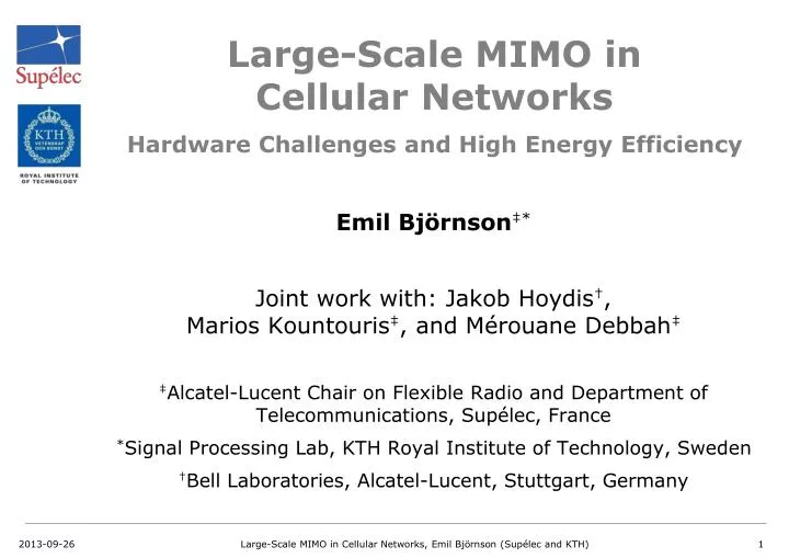 large scale mimo in cellular networks