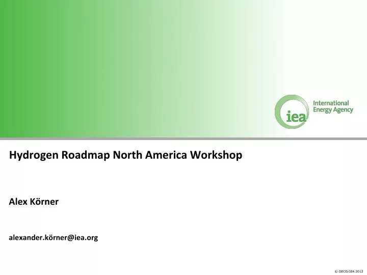 hydrogen roadmap north america workshop