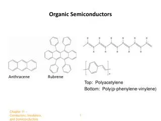 Organic Semiconductors