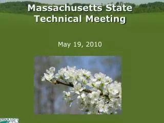 Massachusetts State Technical Meeting