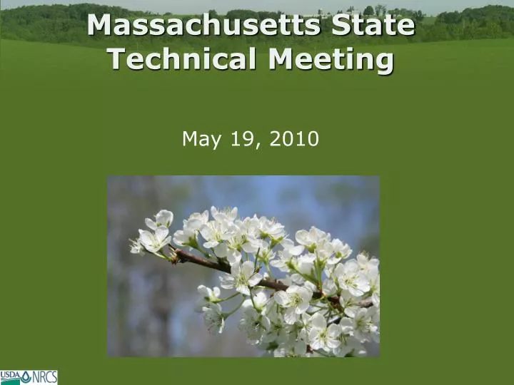 massachusetts state technical meeting