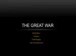 The Great War: Analyzing Causes, Technologies, and Consequences of World War I - slide 1