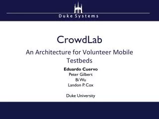 CrowdLab