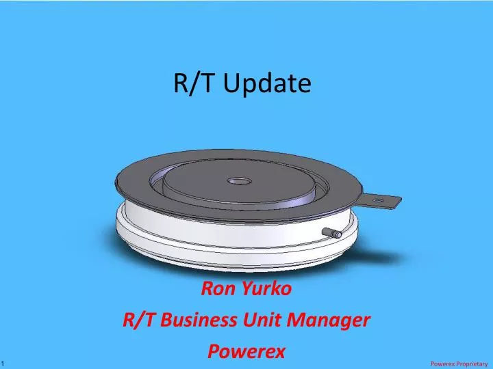 r t update