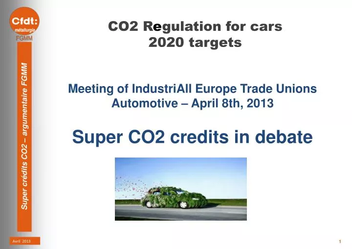 co2 r e gulation for cars 2020 targets