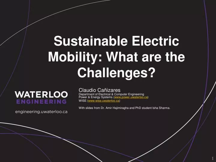 sustainable electric mobility what are the challenges