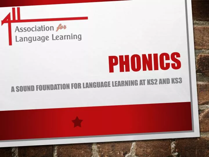 phonics