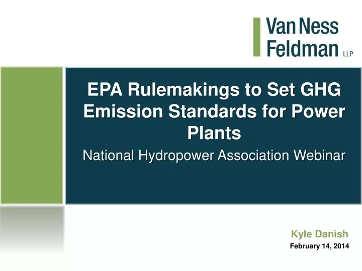 epa rulemakings to set ghg emission standards for power plants