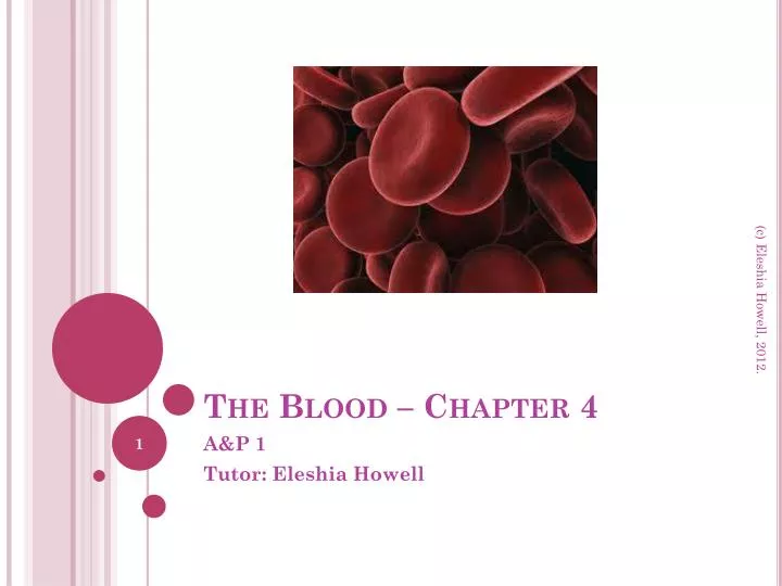 the blood chapter 4