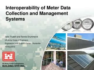 Interoperability of Meter Data Collection and Management Systems