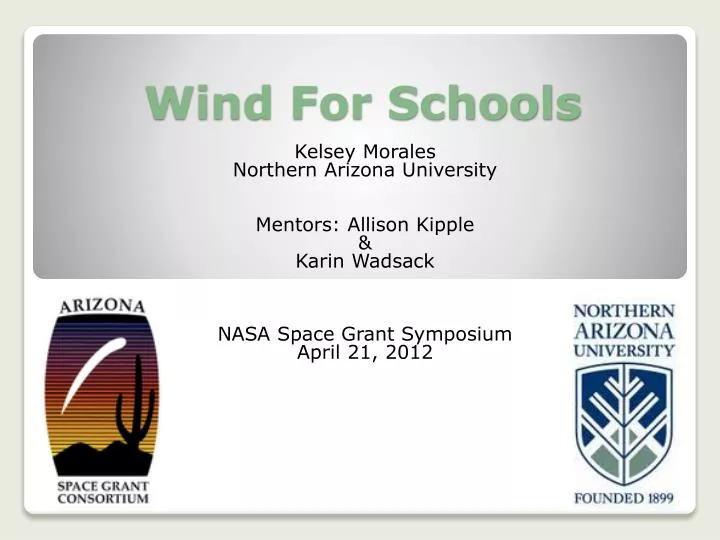 wind for schools