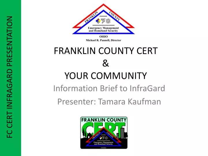 franklin county cert your community