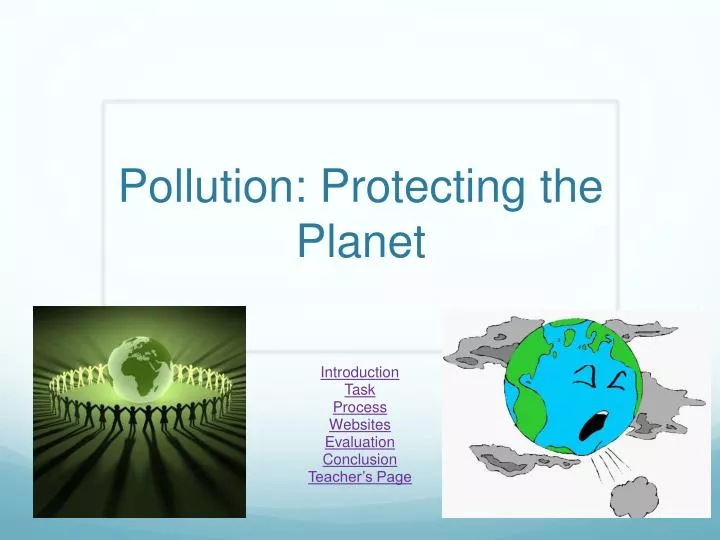 pollution protecting the planet