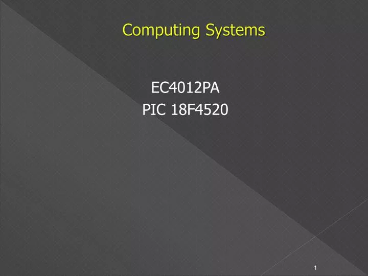 computing systems