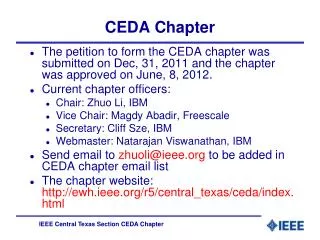 CEDA Chapter