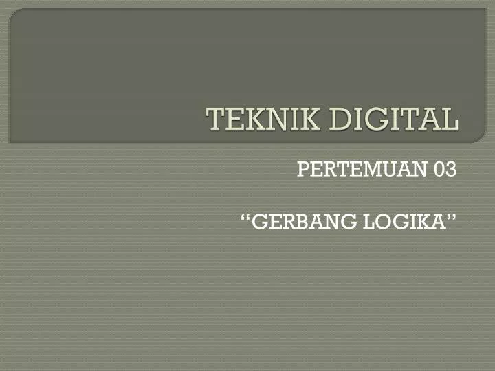 teknik digital