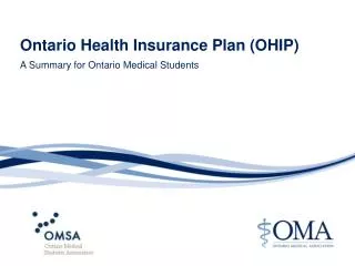 Ontario Health Insurance Plan (OHIP)