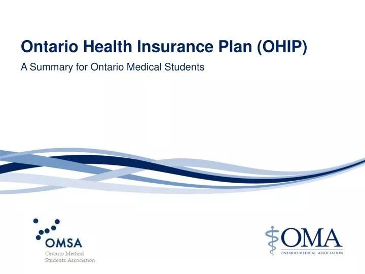 ontario health insurance plan ohip