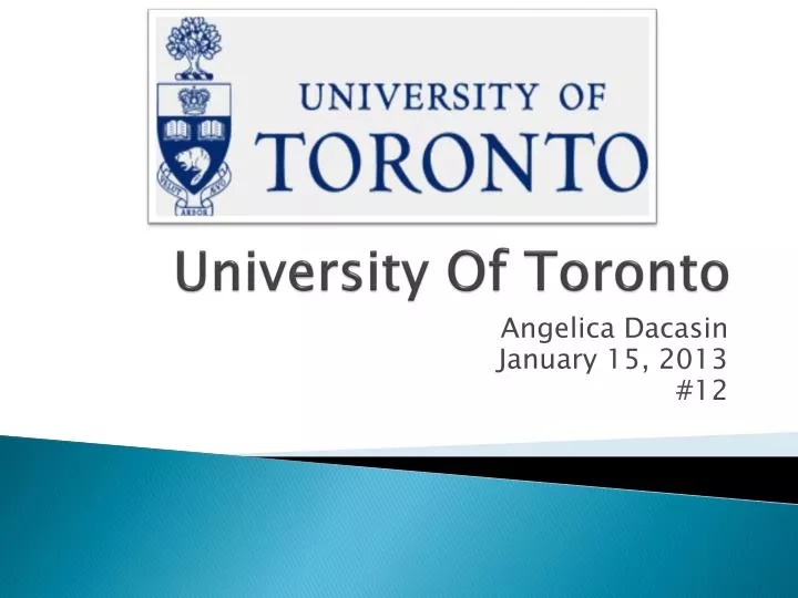 university of toronto