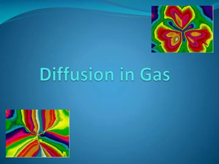 diffusion in gas