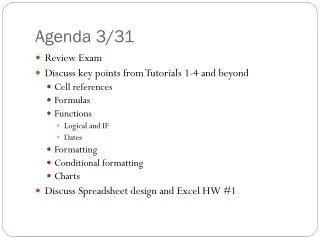 Agenda 3 /31